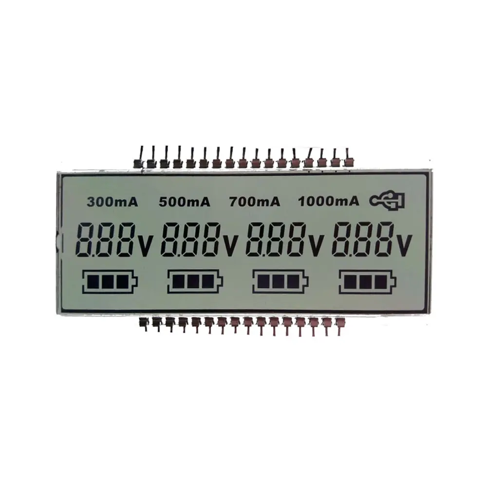 Schnelle Lieferung Proben-Segment 1/8 Duty Positiv-Quadrat TN-Lcd