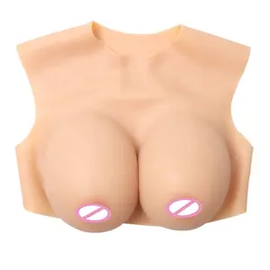 Crossdresser silikon payudara bentuk transformer realistis besar payudara palsu silikon payudara silikon bra silikon untuk wanita shemale