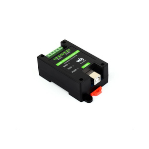 Convertidor Aislado de Grado Industrial USB a RS232/485 con Chip Original FT232RNL, Protección Múltiple, Montaje en Pared o Riel - Product Image 1