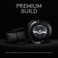 Casque de jeu Logitech G Pro X avec annulation active du bruit (ANC) et écran numérique pour jeux sur ordinateur