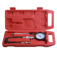 Kit de testeur de diagnostic de compression et de manomètre de culasse de moteur diesel et essence automobile