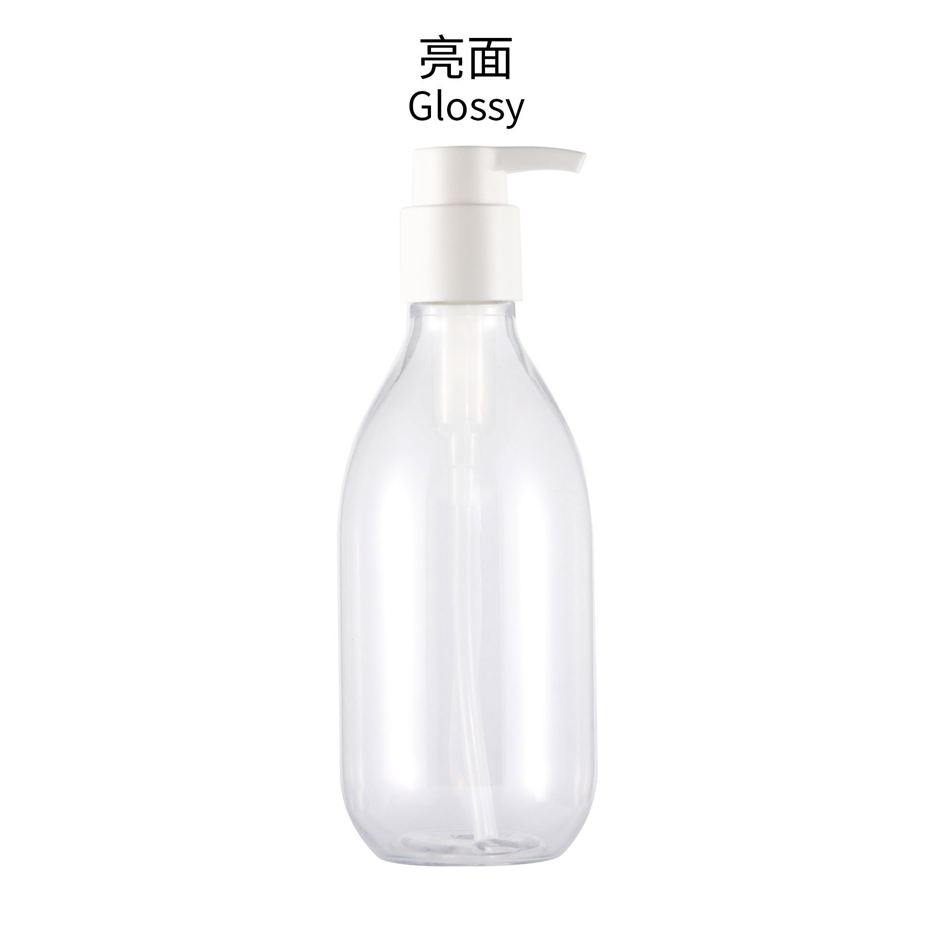Flacon Transparent F Pompe Blanche