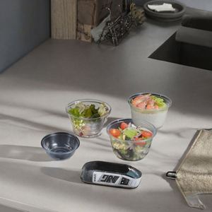 Boîte d'emballage alimentaire jetable en PP transparent épaissi pour micro-ondes avec couvercle, gaufrage et estampage personnalisés, forme sur mesure - Product Image 3
