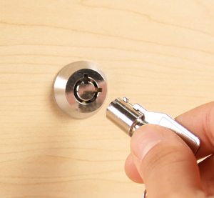 1-1/8 ''satin Nickel kết thúc Kẽm hợp kim cam ổ khóa keyed giống nhau tủ & hộp công cụ khóa với các phím cho Cửa Ngăn kéo & bàn sử dụng - Product Image 6