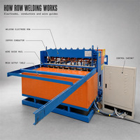 Machine à souder haute productivité pour fil barbelé et treillis métallique, fil d'acier sur mesure 6-12 mm