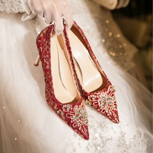Fashionable Light Weight Rhinestone Patent Leather Satin Black Pointed-Toe Stilettos with <b>Sandals</b> Women <b>Party</b> Occasions Elegant - Product Image 1