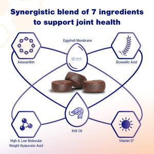 Suplemento Avanzado para Cadera y Articulaciones de Perros de Marca Privada OEM/ODM, Masticables Blandos para Perros, Apoyo para la Movilidad Canina - Product Image 3