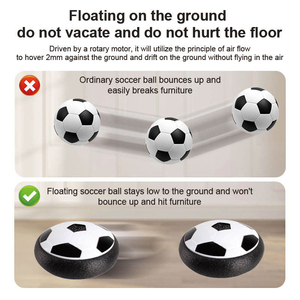 Pallone da Calcio Giocattolo in Plastica a Batteria con Luci LED Colorate per Bambini, Uso Interno, Unisex - Product Image 5