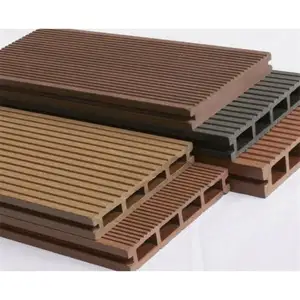 Plancher de jardin pour piscine, planche Wpc résistante aux intempéries, résistant au feu