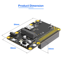 Ahududu Pi Mini PCIe adaptörü 3G/4G/LTE SIM yuvası Samsung ARTIK için destekler/Rock64/Asus Asus/Latte Panda GPIO desteklenen stok