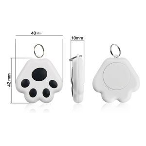 Mini traceur GPS pour animaux de compagnie, Bluetooth intelligent, alarme pour téléphone portable, porte-clés, pendentif pour animaux, localisateur bidirectionnel anti-perte - Product Image 2