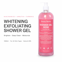 Gel Bain Moussant à l'Acide Citrique Exfoliant Doux Hydratant Extra Éclaircissant Parfumé pour le Bain