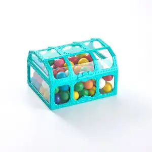 宝箱礼品风格透明塑料糖果盒