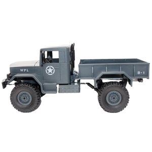 WPL B-14 2.4G 1:16 Camión Militar RC a <span class=keywords><strong>Escala</strong></span> Completa 4WD, Juguete RC con Control Remoto y Luces - Product Image 2