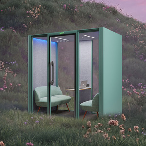 Cabine insonorisée sur mesure avec revêtement intérieur en mousse souple pour bureau, cabine téléphonique, <span class=keywords><strong>studio</strong></span> <span class=keywords><strong>de</strong></span> musique, cabine vocale - Product Image 4