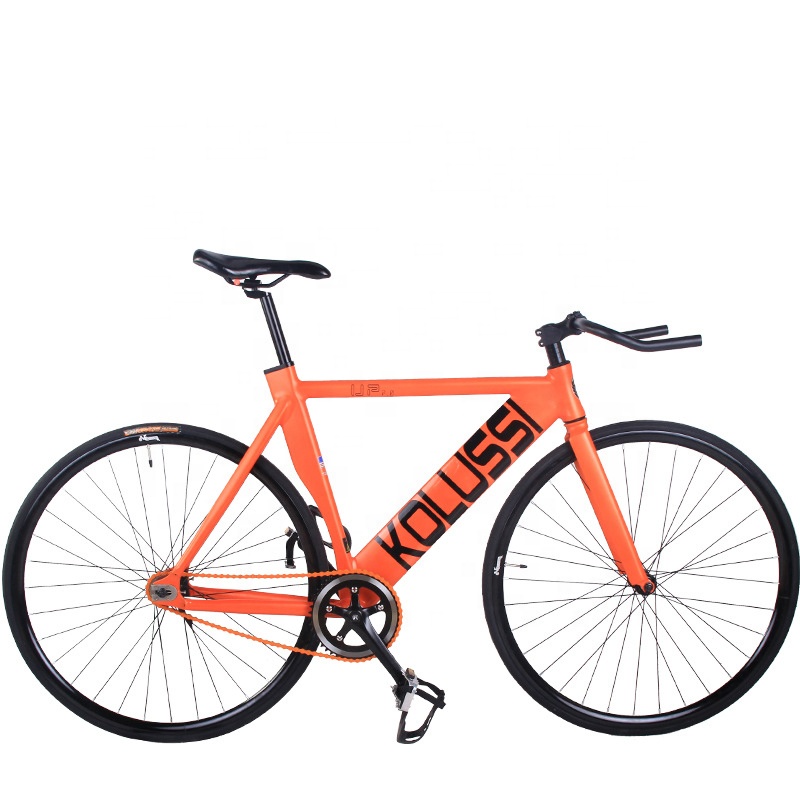 New style 60mm alloy rim mixed color fixed gear bike/bicycle fixed/fixie gear bike , single gear speed design in Europe