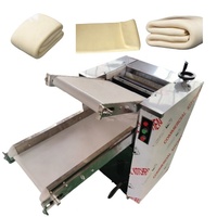 Machine automatique à laminer la pâte à pizza rouleau à laminer Croissant boulangerie pain feuilleté pâtisserie machine à laminer