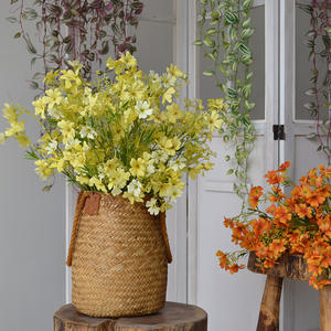 Fiori Artificiali in Seta con Piccoli Motivi Floreali Crisantemi 12 Teste Decorazione Casa Fotografia Matrimoniale Moderno Minimalista - Product Image 3