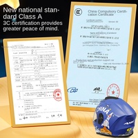 Nouveau casque intégral pour enfants en ABS, conforme aux normes nationales, pour vélos électriques, design mignon de dessin animé, utilisation toutes saisons, certifié 3C