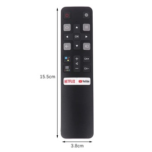 สมาร์ทโฮมสำหรับ <span class=keywords><strong>TCL</strong></span> รีโมทคอนโทรลอินฟราเรดเหมาะสำหรับทีวีรีโมทคอนโทรล RC802V FMR1 FMR2 FLR1 FUR5 FUR7 FUR6ไม่มีเสียง <span class=keywords><strong>COM</strong></span> - Product Image 4