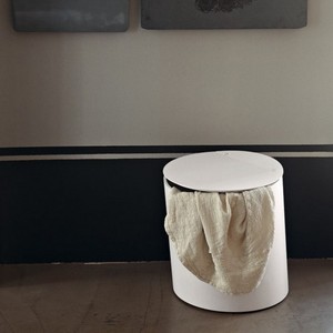 Agape Rattan e juta cesto di stoccaggio con coperchio tessuto a mano stile di tessitura per il bagno e la casa organizzazione - Product Image 2