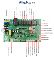 Carte de circuit imprimé de commande Pcba Pcb OEM ODM pour refroidisseur de piscine contrôleur de pompe à chaleur DC Inverter