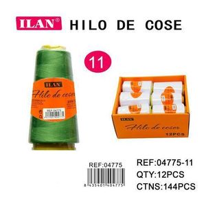 Filo da Cucito Verde Ilan 2750 M, Confezione da 12 Pezzi - Product Image 3