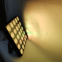 Lumière de disco matricielle à LED 25x10w RGBW 4in1 Mélange de couleurs Lumières de disco à LED Matrix COB Matrix DMX 5x5 Blinder Light