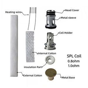 คอยล์ฮาร์ดแวร์แบบตาข่ายทั่วไป คอยล์ SPL ความแม่นยำสูง 0.6 โอห์ม 0.<span class=keywords><strong>8</strong></span> โอห์ม 1.0 โอห์ม ชุดอุปกรณ์คอยล์สำรองครบชุด - Product Image 2