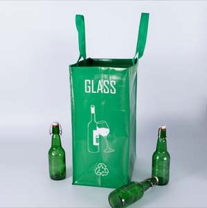 Laminated Recyclable Waste Trash Sorting Organizer Durable Washable Affordable Separate <b>Large</b> Recycle <b>Bins</b> for <b>Kitchen</b> - Product Image 5