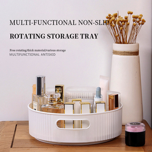 Bandeja de almacenamiento giratoria Organizador de cosméticos de especias de cocina Estante redondo multifuncional Organizador de condimentos <span class=keywords><strong>Lazy</strong></span> <span class=keywords><strong>Susan</strong></span> - Product Image 3