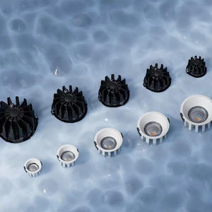 Downlight LED Empotrable de 5W 45W, Regulable, IP65 Impermeable, Aluminio Antideslumbrante, Moderno, para Techo, Recorte de 90mm, Ahorro de Energía - Product Image 3