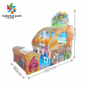 Children's Electronic <b>Amusement</b> Park Coin Simulator 2 Player Games Arcade Game <b>Machine</b> Ball Shooting <b>Machine</b> - Product Image 5