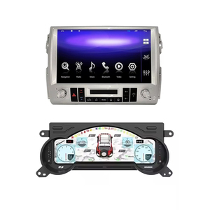 Android Carplay GPS navegación LCD grupo de instrumentos digitales con pantalla táctil Radio y MP3 para <span class=keywords><strong>Toyota</strong></span> <span class=keywords><strong>FJ</strong></span> 2020-2024 - Product Image 1