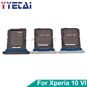 YYT para Sony Xperia 10 VI XQ-ES72 <span class=keywords><strong>ES54</strong></span> X10vi, Bandeja para Tarjeta SIM, Ranura para Tarjeta MicroSD - Product Image 1