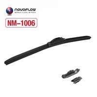 NOVOFLOW Vente en gros d'essuie-glaces plats multifonctionnels de qualité supérieure pour Hyundai I10 I20 I30 I40 VW ID 4 Passat Tiguan