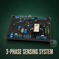 Régulateur de tension automatique (AVR) MX321 pour système d'excitation d'alternateur de générateur, pièce de rechange pour groupe électrogène sans balais marin