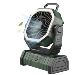 ไฟ LED ตั้งแค<span class=keywords><strong>ม</strong></span>ป์กลางแจ้งแบบพก<span class=keywords><strong>พา</strong></span>ชาร์จไฟได้พัดล<span class=keywords><strong>ม</strong></span>ตั้งโต๊ะขนาดเล็กพกพาได้20000mAh - Product Image 1