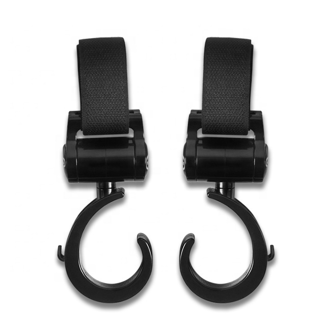 Factory Direct Sale Multifunction Mom Stroller Hook for Shopping&traveling