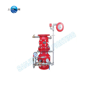 วาล์วน้ำดับเพลิง sanjing วาล์วตรวจสอบสัญญาณเตือนแบบเปียก - Product Image 2