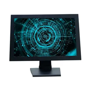 Atacado 19 polegada Tela De Toque Capacitiva usb RS232 vidro lcd display wide screen touch monitor