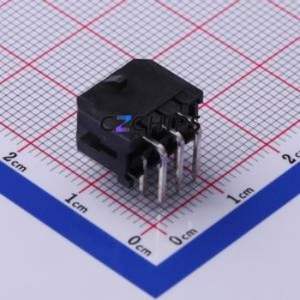 WF30006-08302 Wire-to-Board Pin Header Bent Lead Through Hole,P=3mm Connector 2x3P 3mm Right Angle Insert 6P - Product Image 2