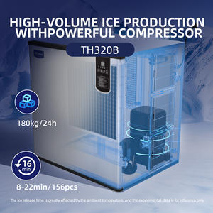 Naixer Machine commerciale de fabrication de glaçons pour whisky de grande capacité 150 kilos 180kg par jour Machine à glace pour <span class=keywords><strong>café</strong></span> - Product Image 4