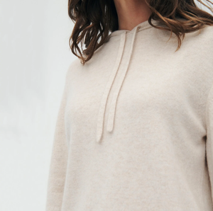 <span class=keywords><strong>Maglione</strong></span> con cappuccio da donna in <span class=keywords><strong>Cashmir</strong></span> 100% di lusso Mongolian - Product Image 4