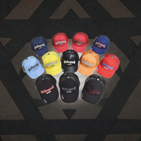 Casquette de baseball unisexe GOD Sun Hat, style américain, 5 panneaux, broderie 3D, boucle métallique, en polyester/coton, modèle trucker, vente en gros