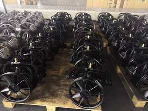 <span class=keywords><strong>Compresseur</strong></span> d'air à piston triphasé 7.5HP avec interrupteur <span class=keywords><strong>Condor</strong></span> pour usage domestique et usines de fabrication comprenant un trou de chariot élévateur - Product Image 6