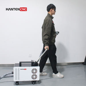 <span class=keywords><strong>Machine</strong></span> de nettoyage avancée / à impulsions / laser / 300W / pour métal / bois / pierre / huile / peinture / rouille / saleté / graffitis - Product Image 2