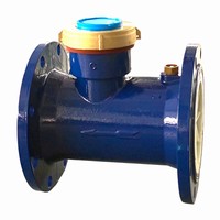125mm Horizontal Woltmann Water Meter Cast Iron Body Cold Water Flow Meter Pulse Ready for Remote Reading