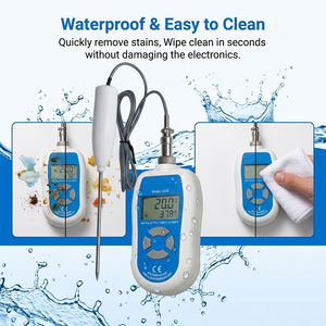 Termometro Digitale Industriale <span class=keywords><strong>LDT</strong></span> 3305 Best Seller, Sonda Impermeabile IP67, Personalizzabile ODM, in Acciaio Inox per Uso Alimentare e Calcestruzzo - Product Image 4