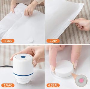 Organizzatore per <span class=keywords><strong>Vestiti</strong></span> <span class=keywords><strong>Sacchetti</strong></span> Sottovuoto Impermeabili con Design <span class=keywords><strong>Salvaspazio</strong></span> per Biancheria da Letto e Organizzazione del Bagno (Materiale PA+PE) - Product Image 6